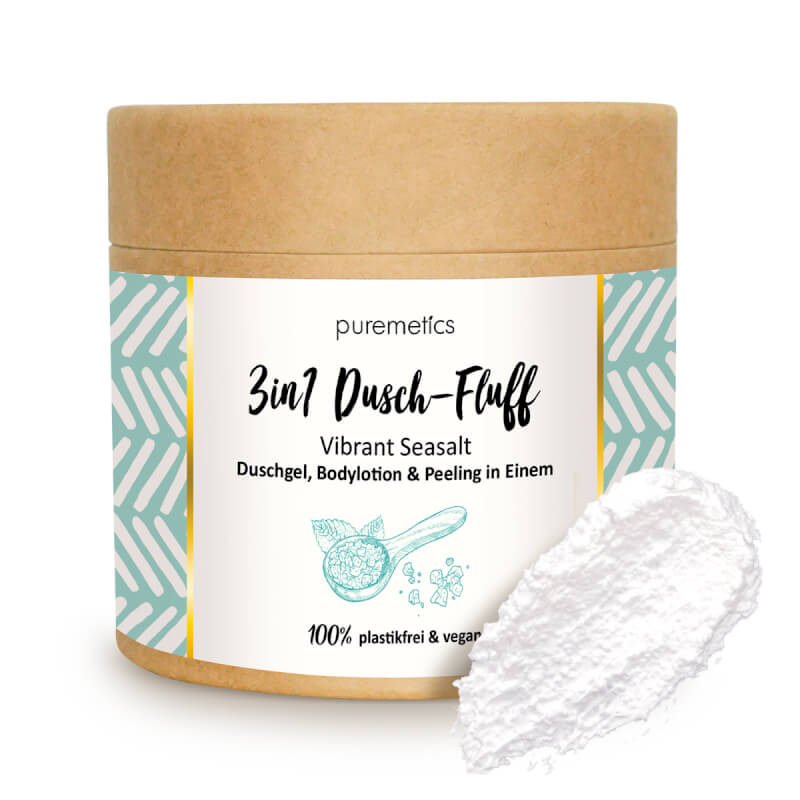 3-in-1 Dusch-Fluff Vibrant Seasalt with Salt Peeling